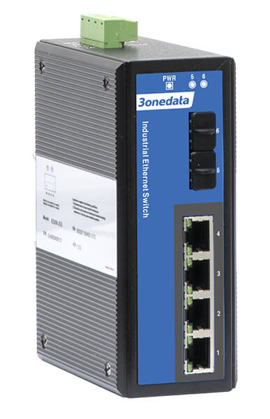 IES206-2GS | Switch Công Nghiệp Không Được Quản Lý Layer 2, 4x100M Copper, 2x1G SFP