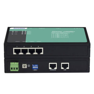 GW1104-4D(RS-232) | Bộ Chuyển Đổi Modbus Gateway 1x100M Copper, 4xRS-232