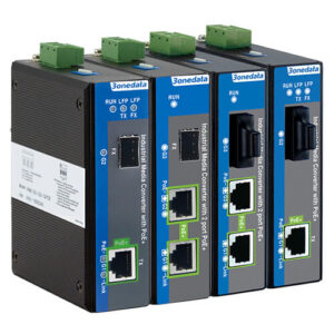IPMC100 Series | Bộ Chuyển Đổi Quang Điện Công Nghiệp PoE 2/3 Cổng
